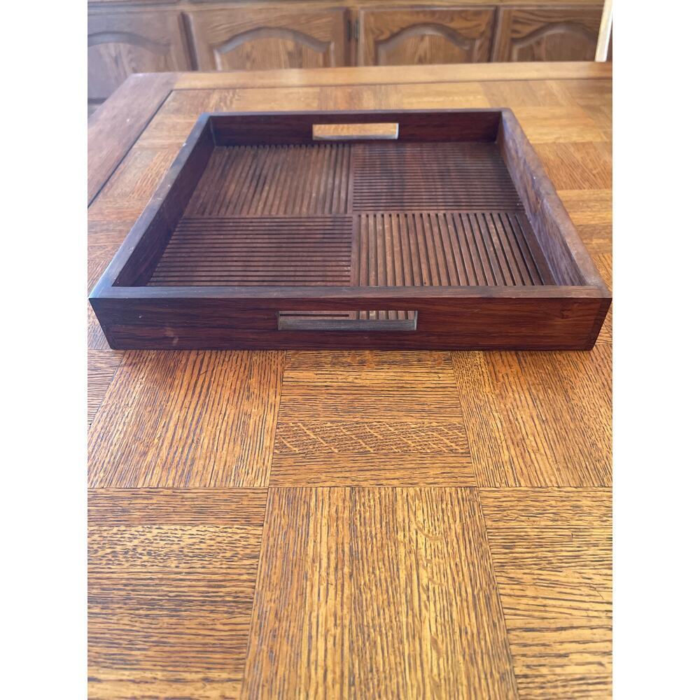 Crate and Barrel Quadrant tray - Picture 3 of 8